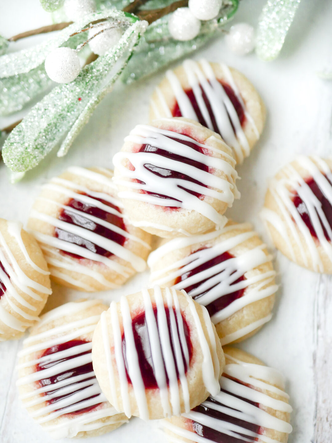 Raspberry Almond Shortbread Cookies Recipes By Val 5503