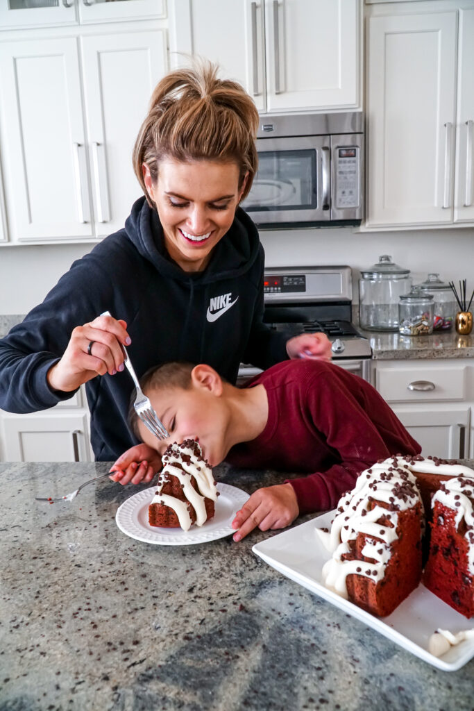 Red Velvet Chocolate Chip Bundt Cake – Recipes By Val